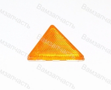 Световозвращатель треугольник FT063 желтый шт 00049502