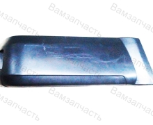 Накладка бампера УАЗ-2363 Пикап задняя лев черн матов 2363008212251