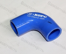 Патрубок расширительного бачка синий силикон КамАЗ 5320131104901