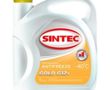Антифриз Sintec G12 Gold желтый 5 кг 800526